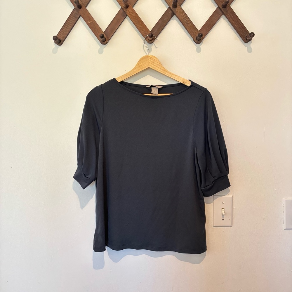 H&M Elegant Black Blouse
